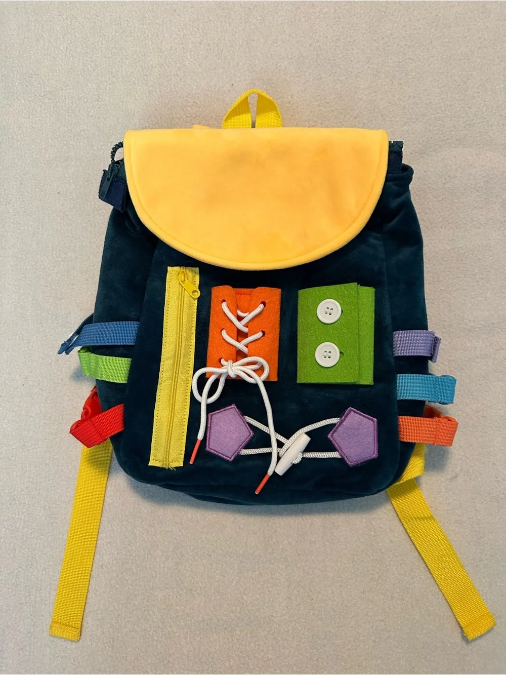 Busy Board Toddler Backpack